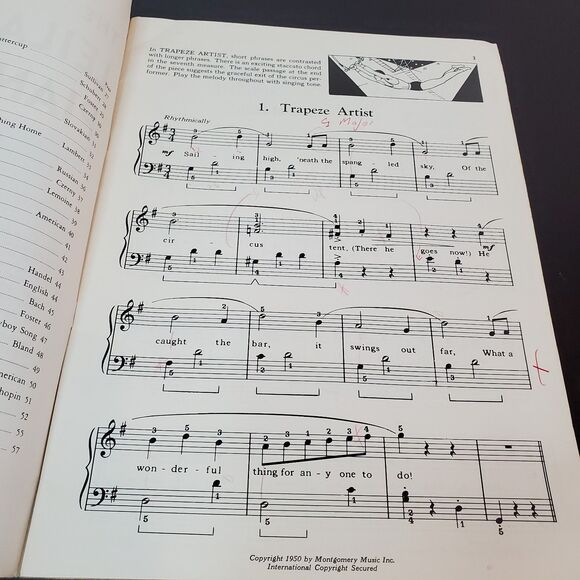 The Leila Fletcher Piano Course Book 3 (1950) Montgomery Music Buffalo NY - Picture 5 of 14